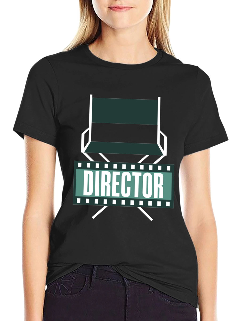 Director Chair Graphic Tee - Movie Lover T-Shirt