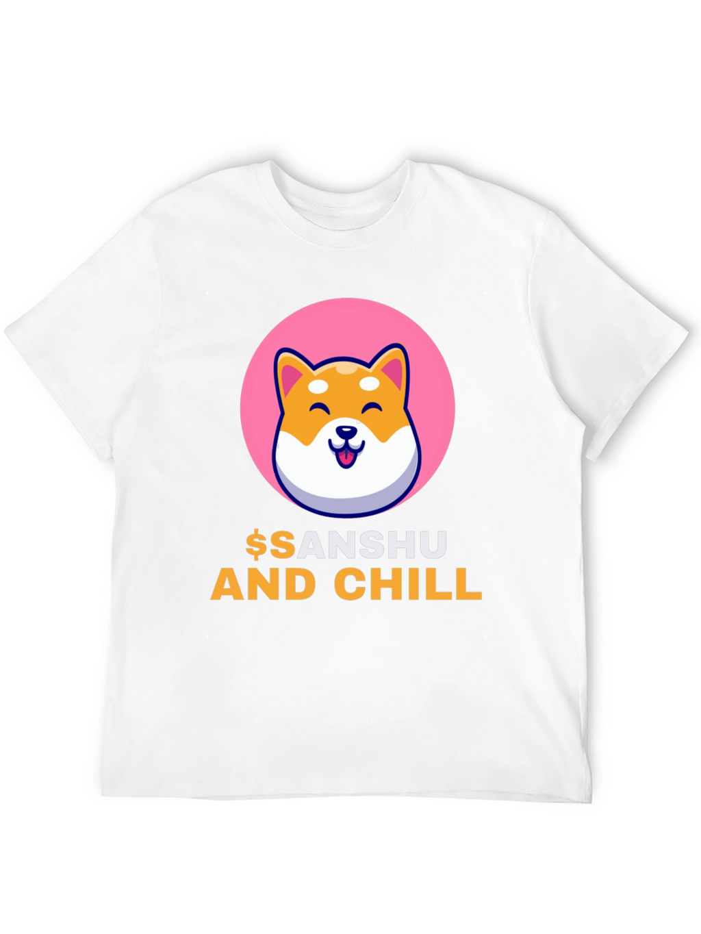 Sanshu and Chill Black T-Shirt