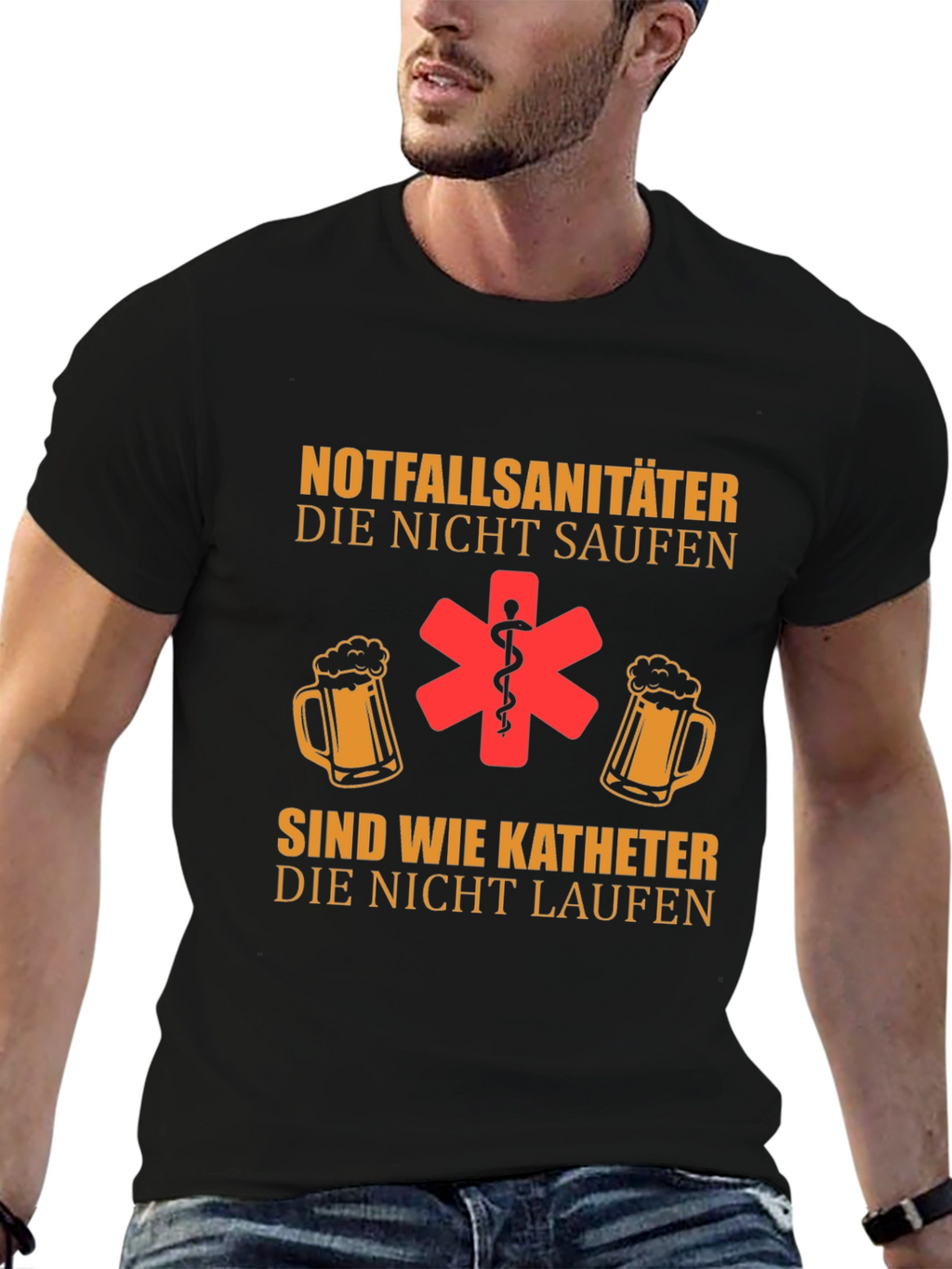 Emergency Services Paramedic Beer T-Shirt