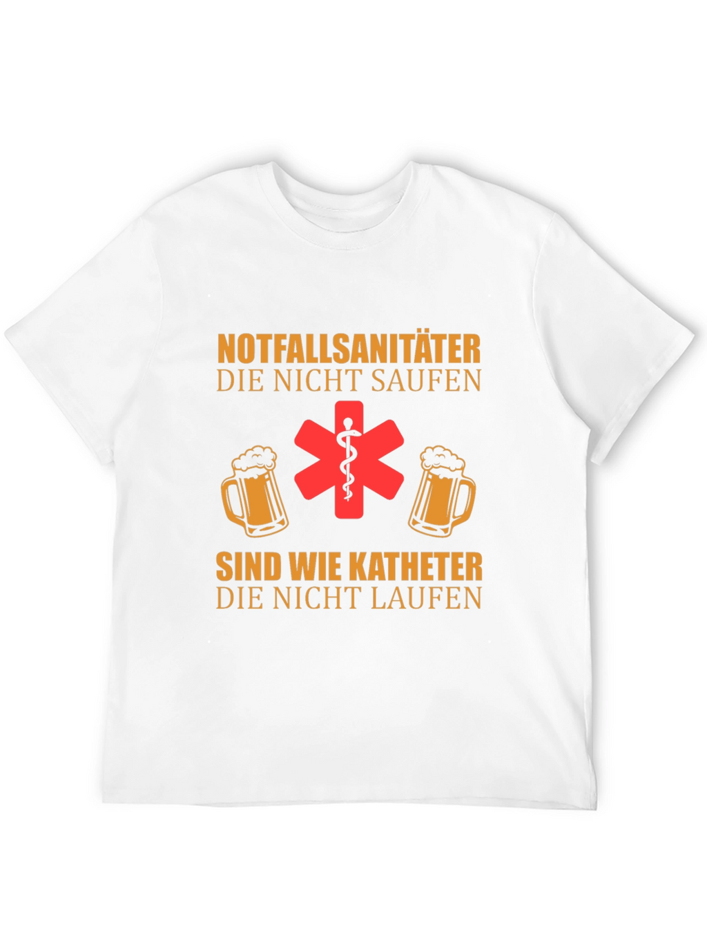 Emergency Services Paramedic Beer T-Shirt