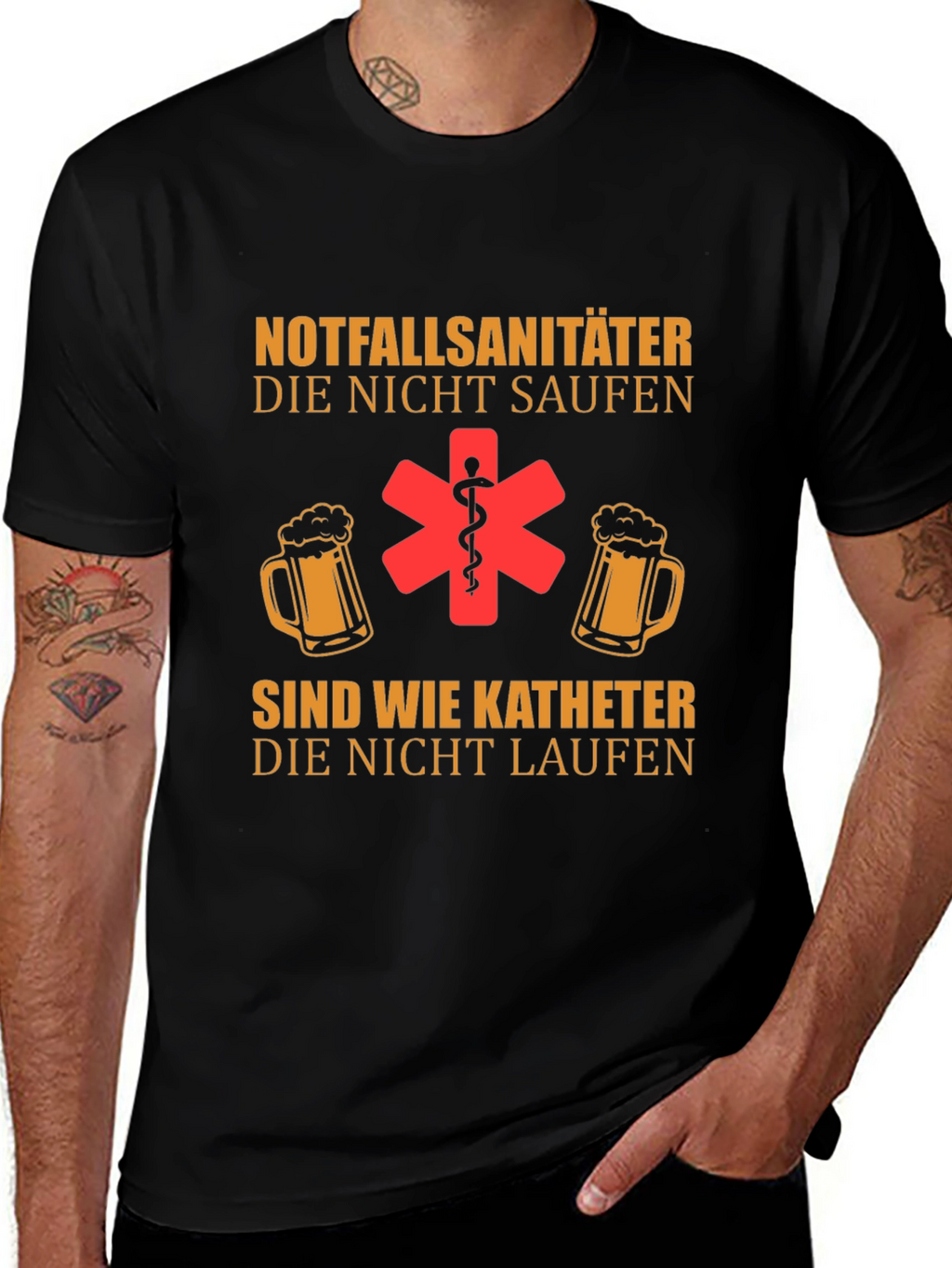 Emergency Services Paramedic Beer T-Shirt