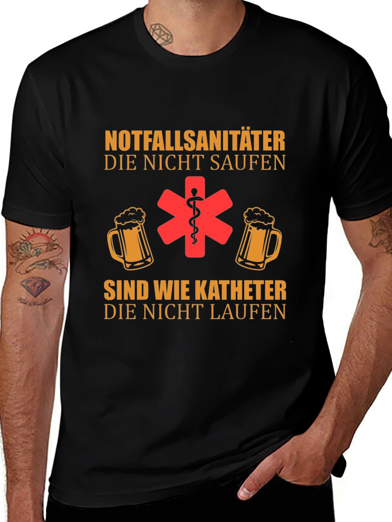 Emergency Services Paramedic Beer T-Shirt