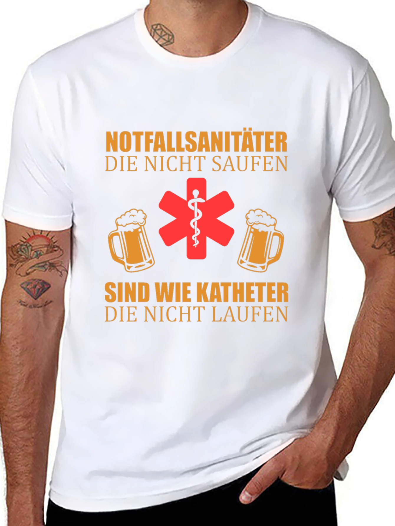Emergency Services Paramedic Beer T-Shirt