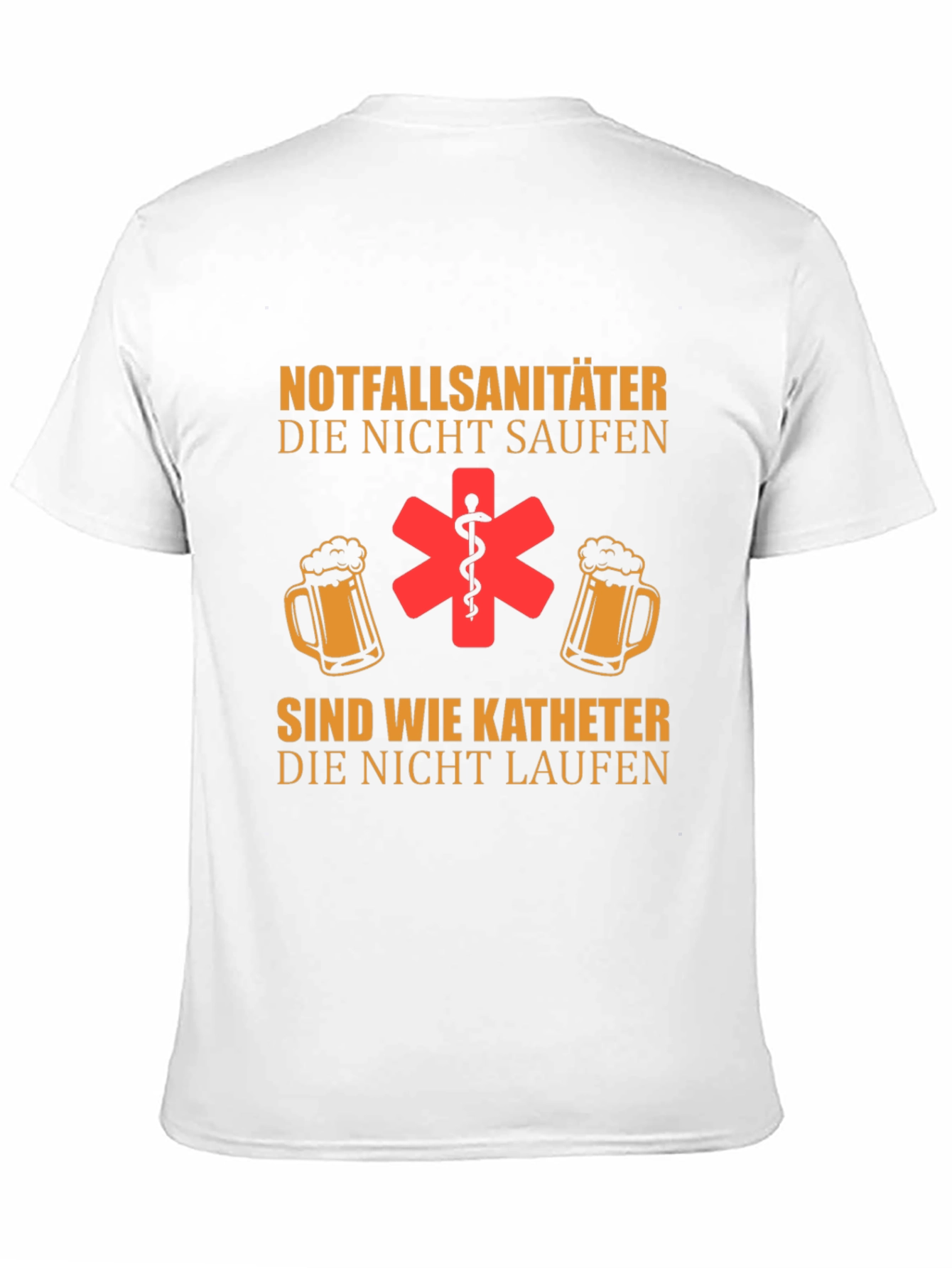 Emergency Services Paramedic Beer T-Shirt
