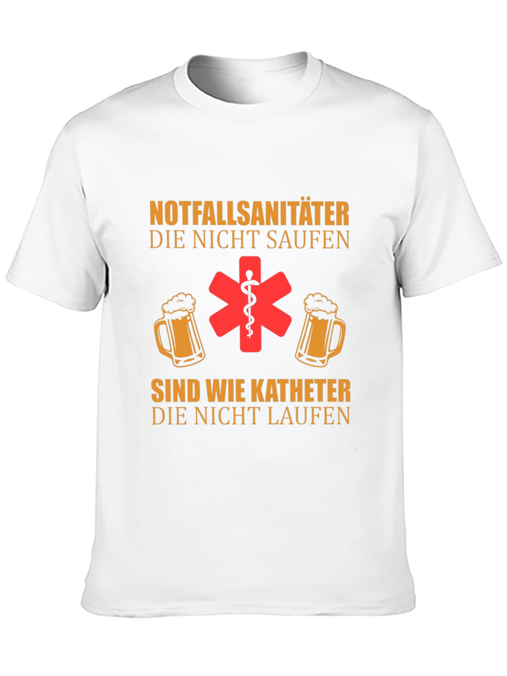 Emergency Services Paramedic Beer T-Shirt