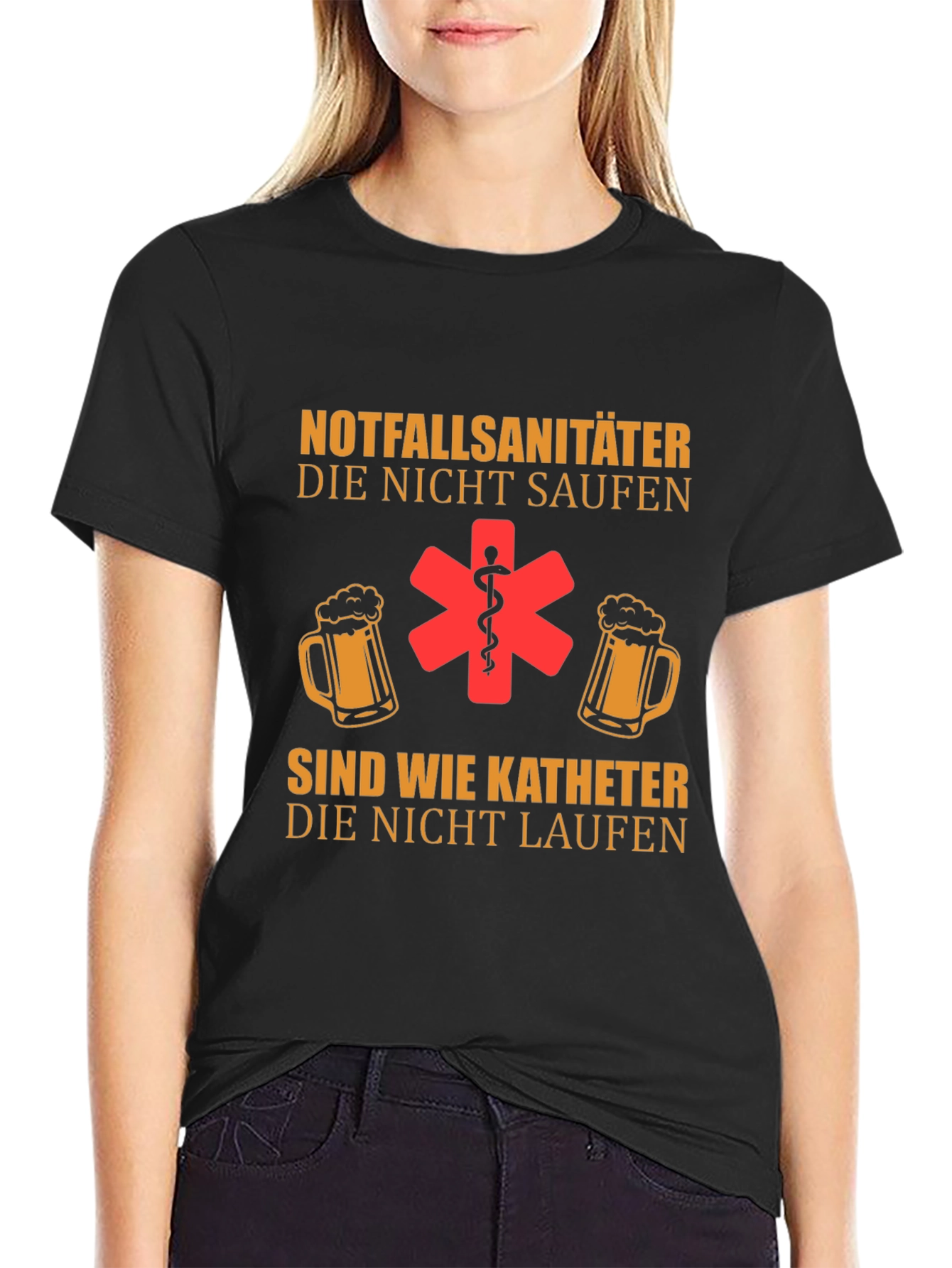 Emergency Services Paramedic Beer T-Shirt