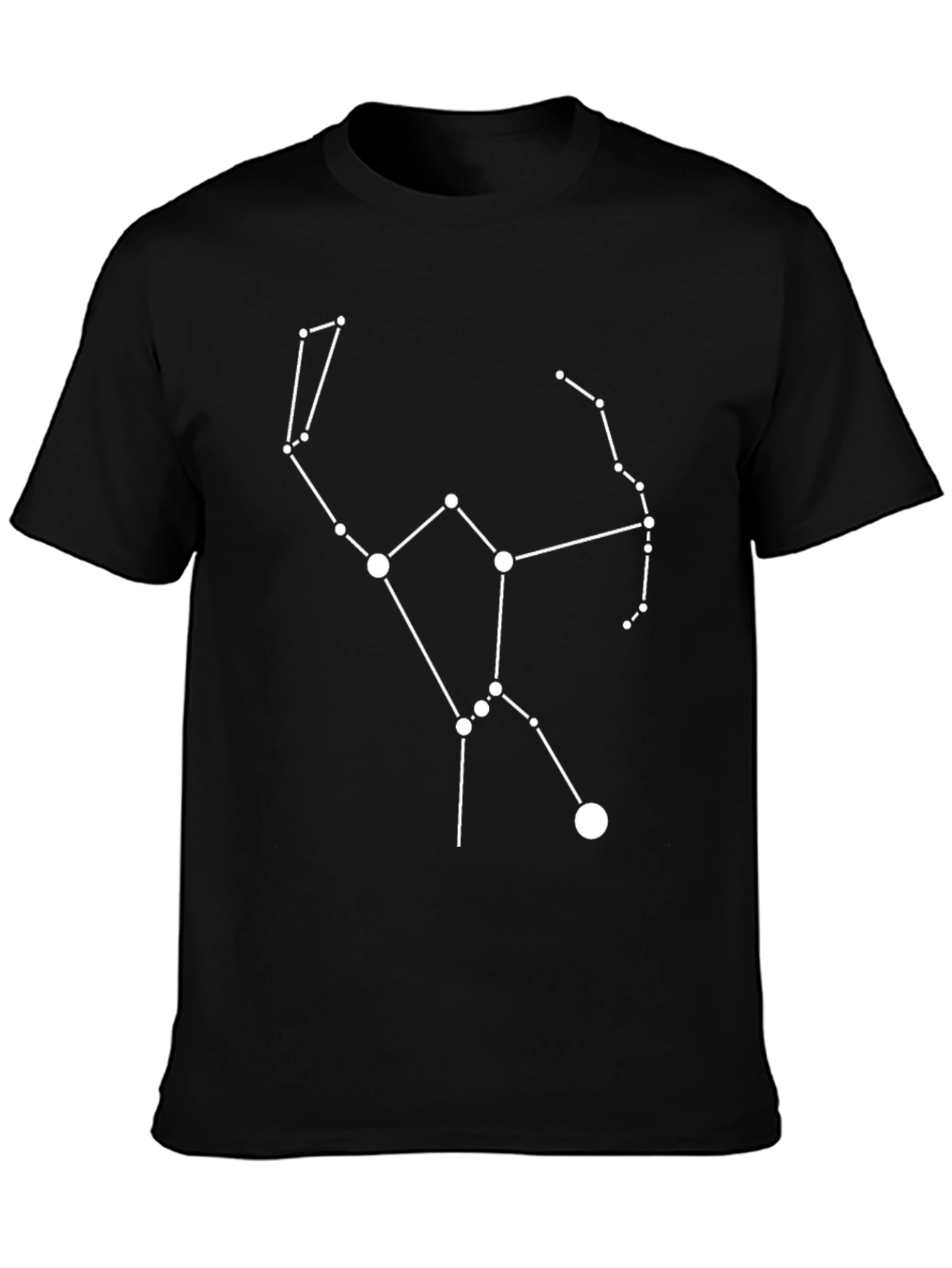 Orion Constellation Graphic Tee - Astronomy Black T-Shirt