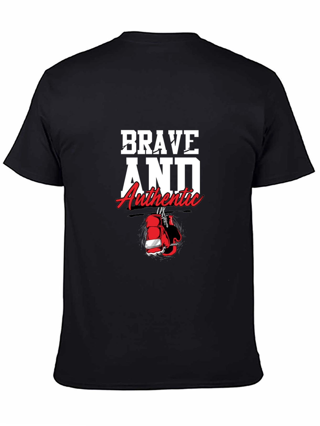 Brave and Authentic Graphic Tee