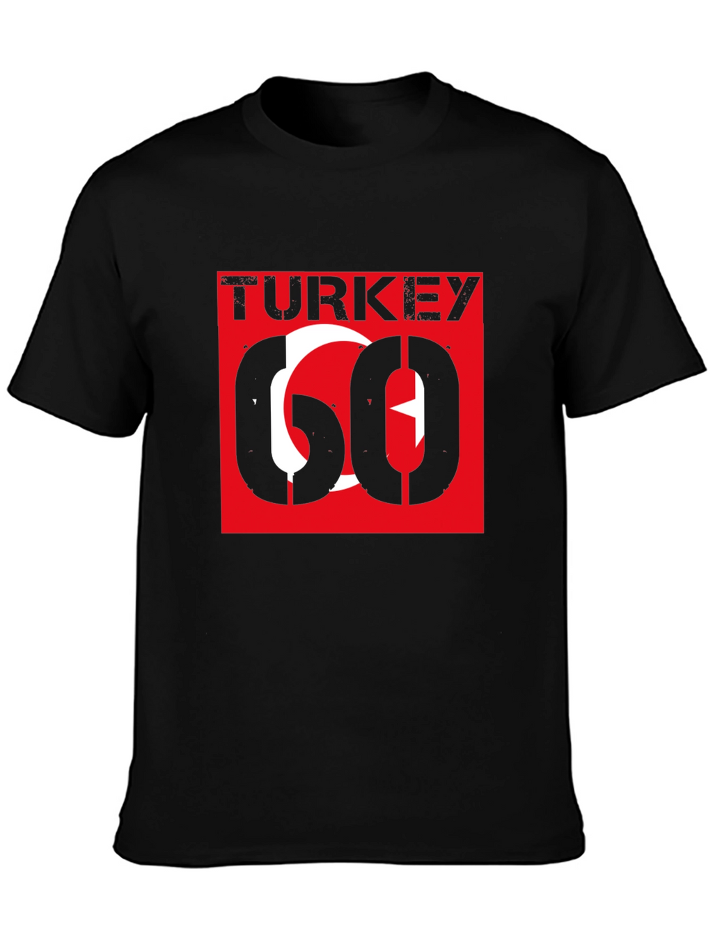 Turkey Flag Graphic Tee - Stylish Patriotic T-Shirt