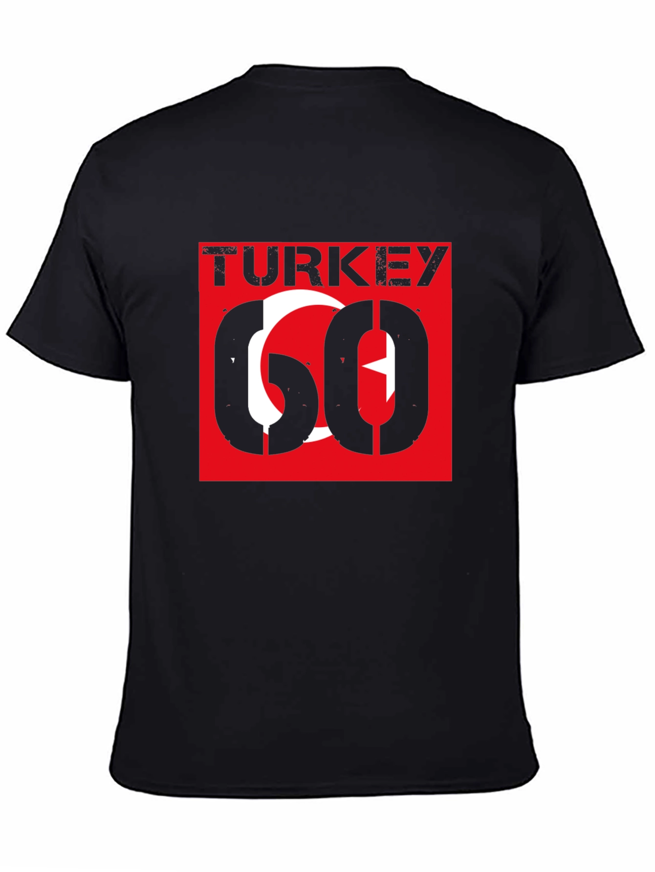 Turkey Flag Graphic Tee - Stylish Patriotic T-Shirt