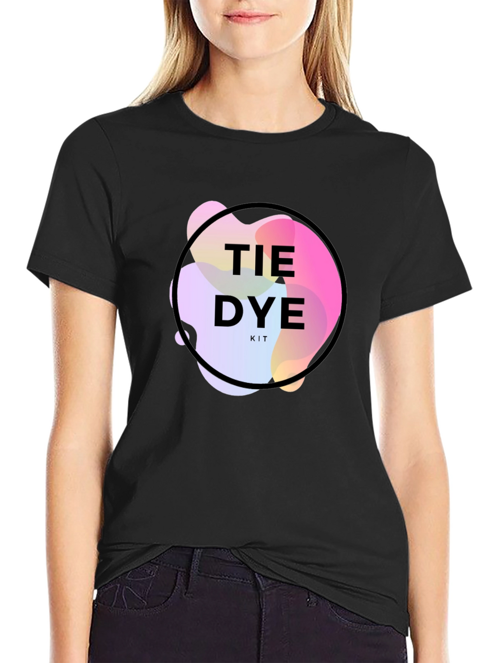 Tie Dye Kit Black T-Shirt