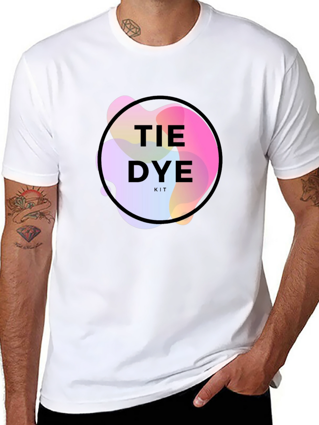 Tie Dye Kit Black T-Shirt