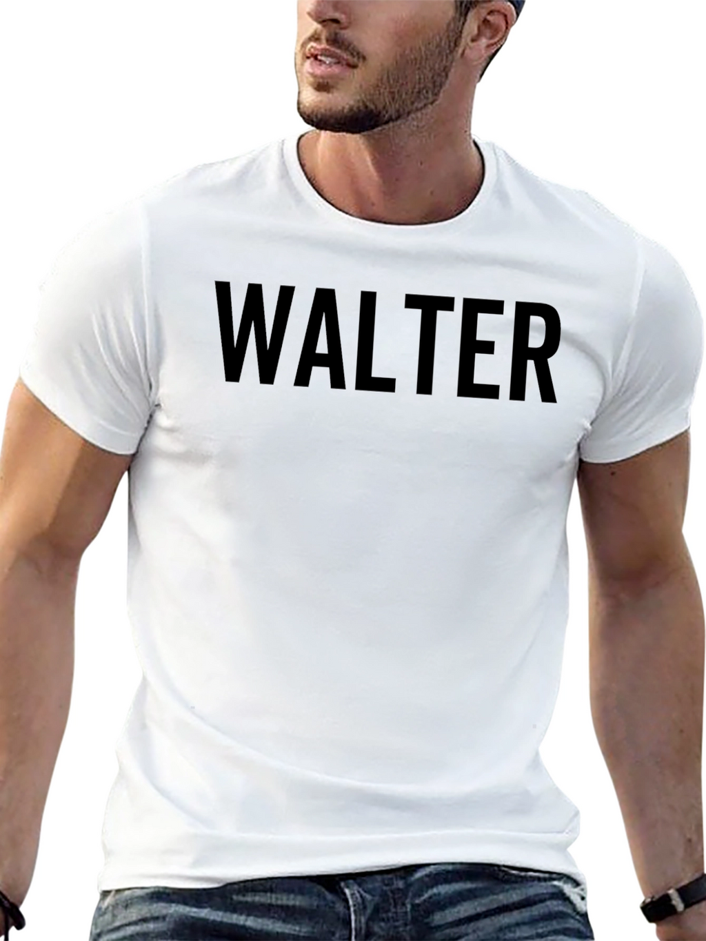 Walter Graphic Tee - Classic Black T-Shirt