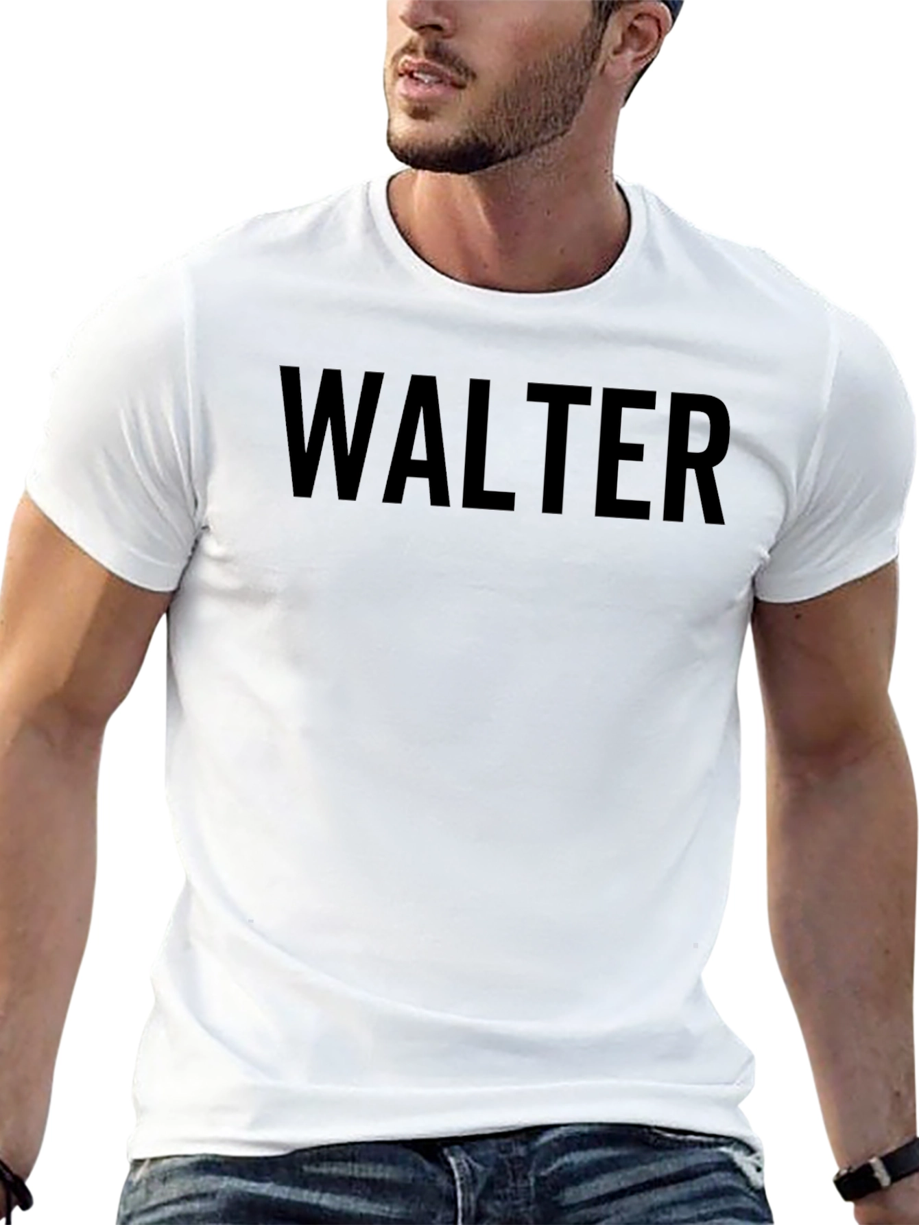 Walter Graphic Tee - Classic Black T-Shirt