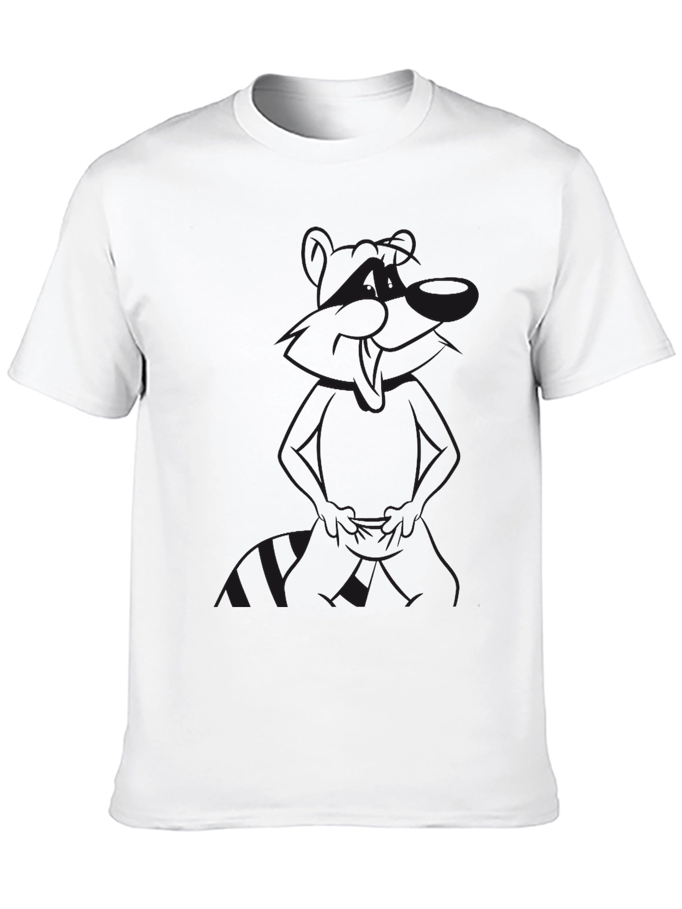 Mens Black Graphic T-Shirt