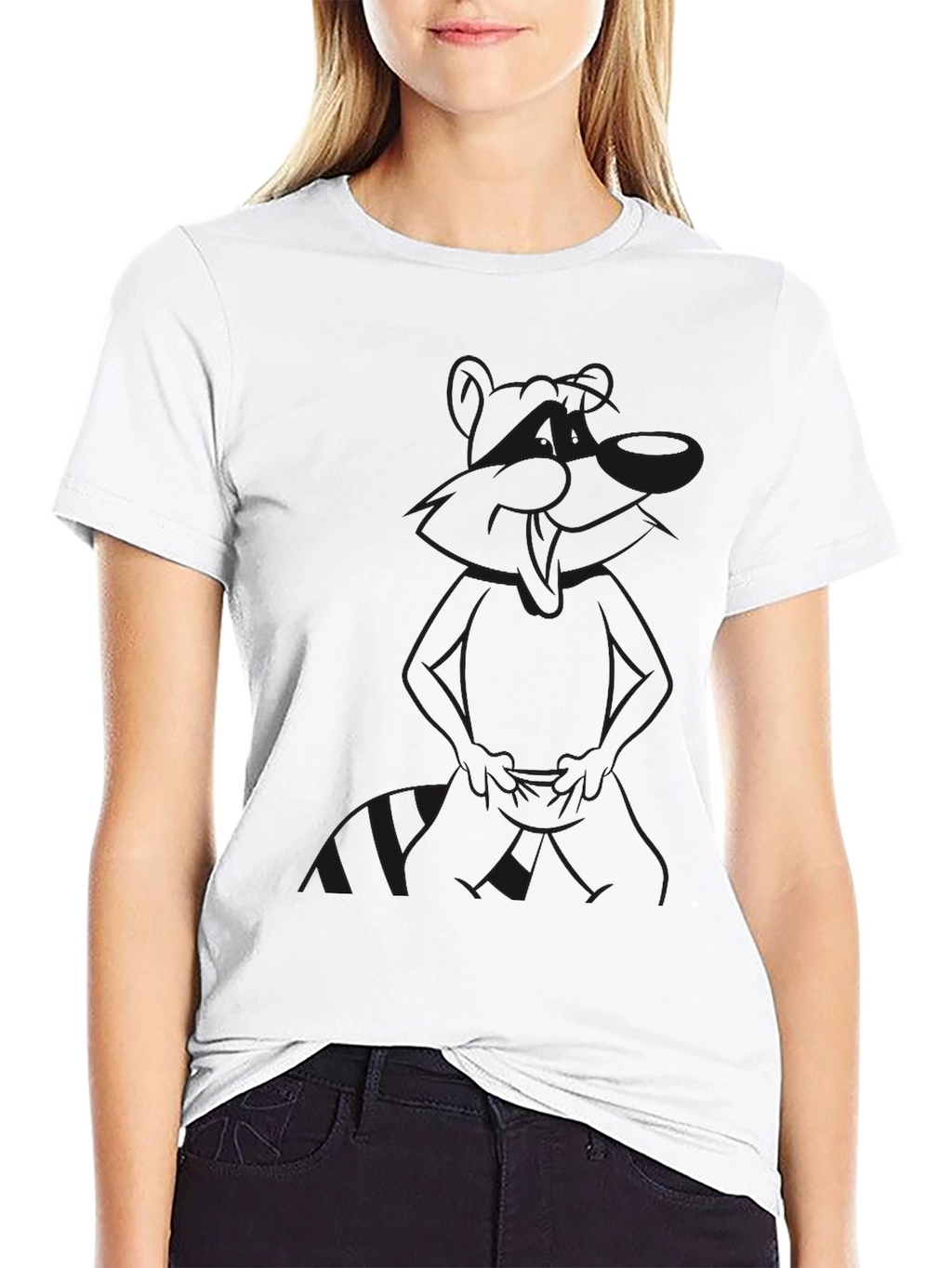 Mens Black Graphic T-Shirt