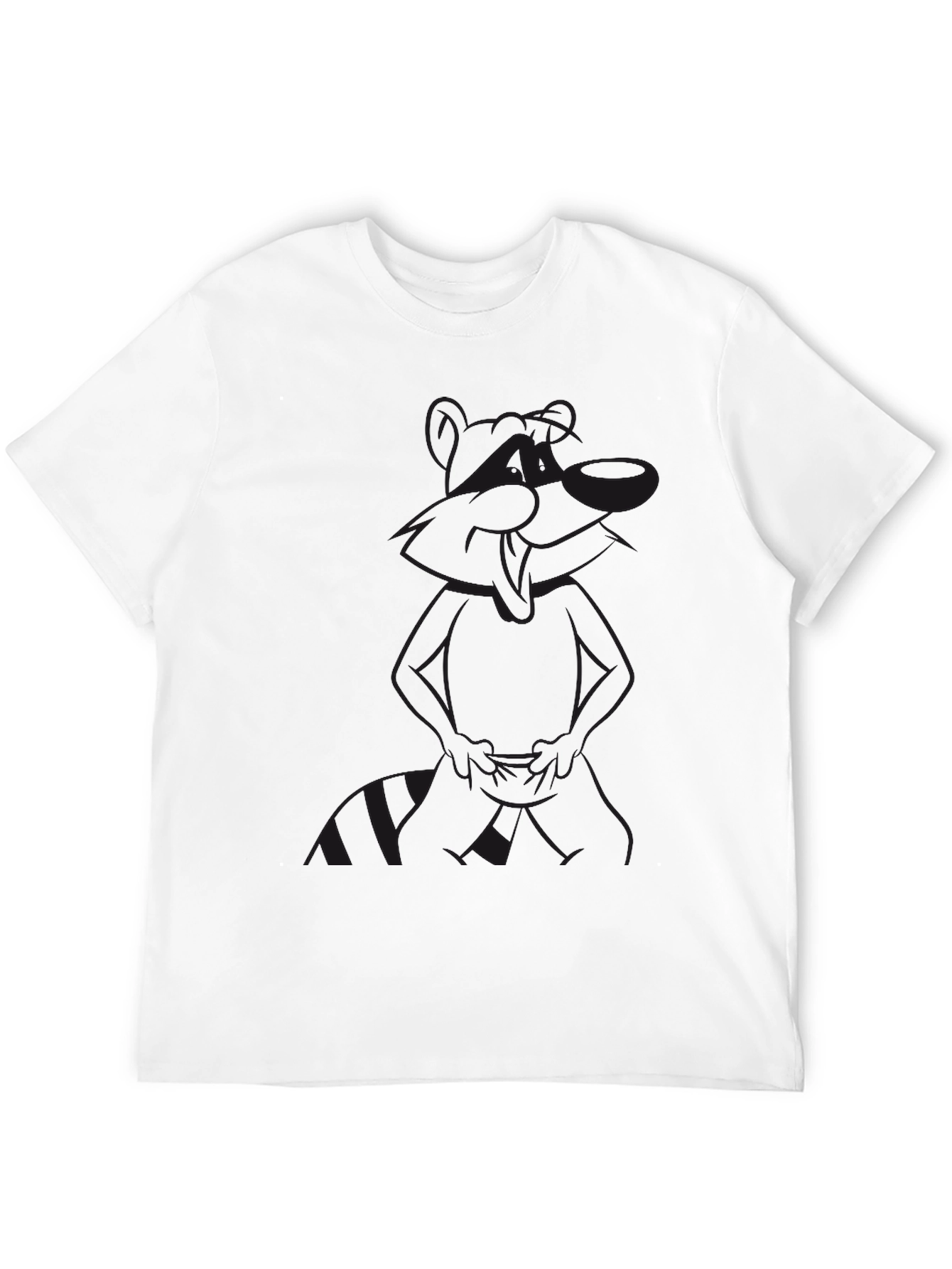 Mens Black Graphic T-Shirt