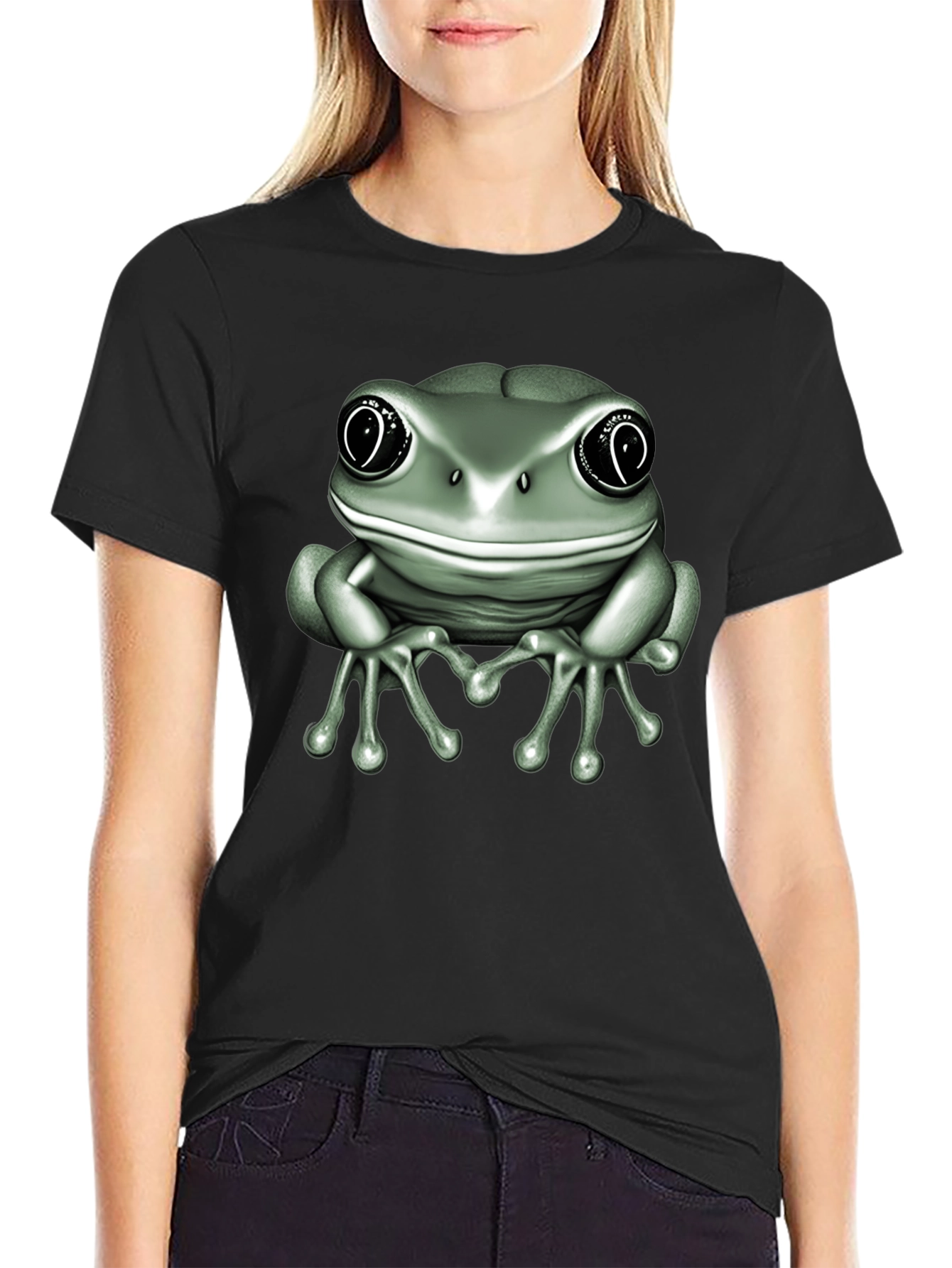 Frog Graphic T-Shirt - Stylish Mens Tee