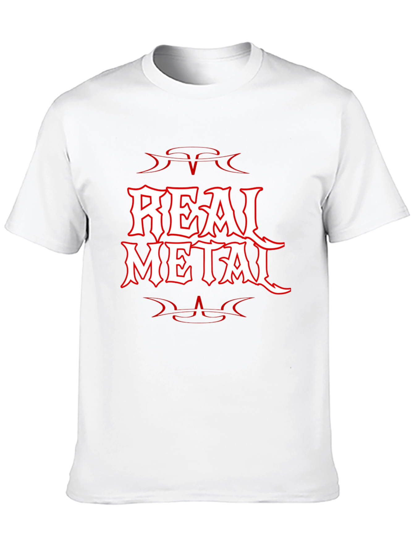 Real Metal Black T-Shirt - Graphic Tee