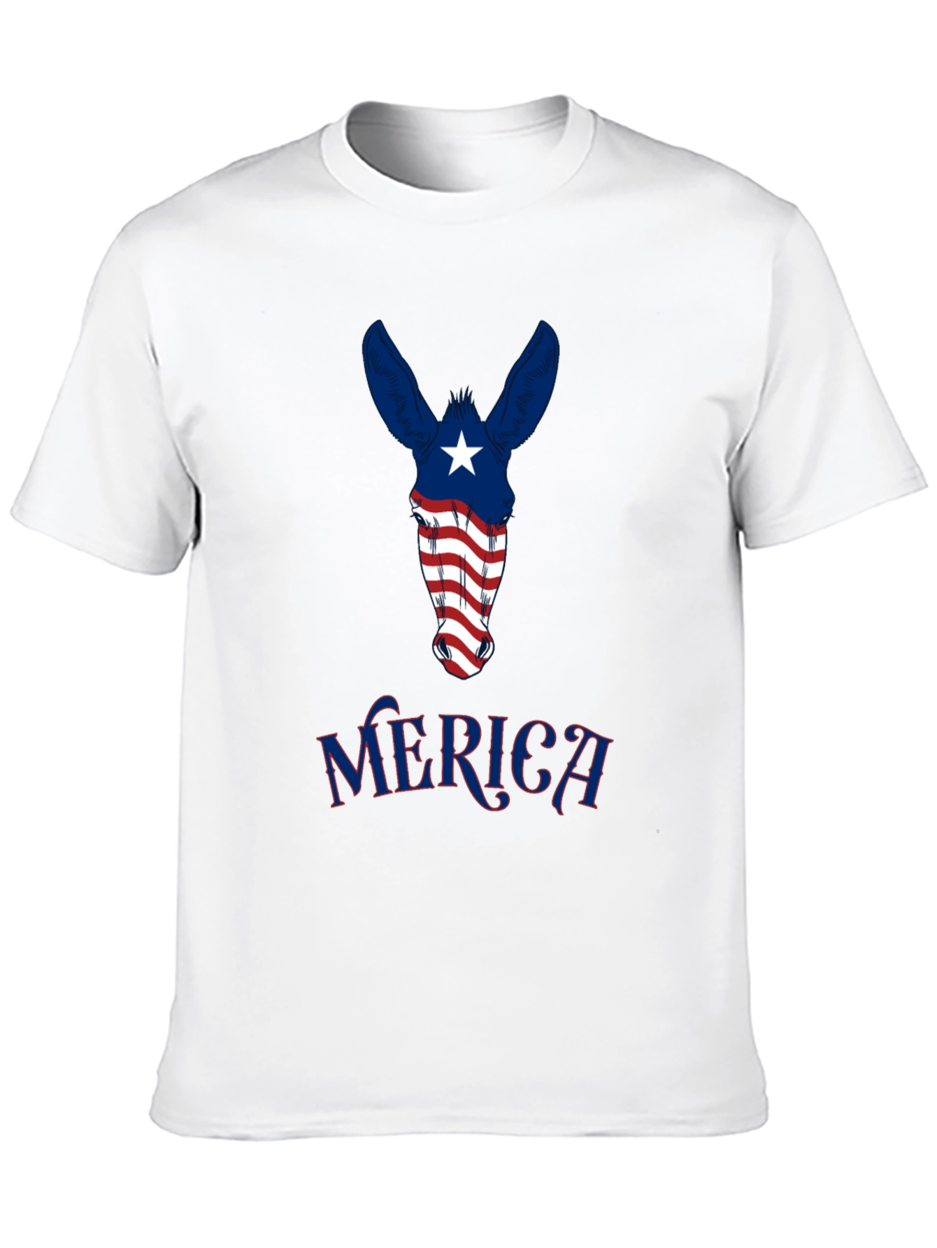 Patriotic Donkey Merica T-Shirt