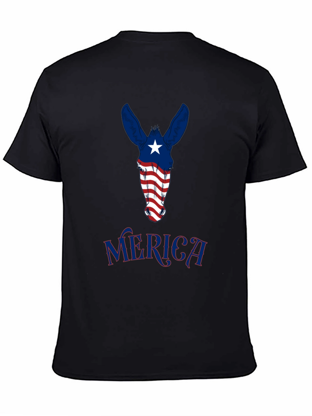 Patriotic Donkey Merica T-Shirt