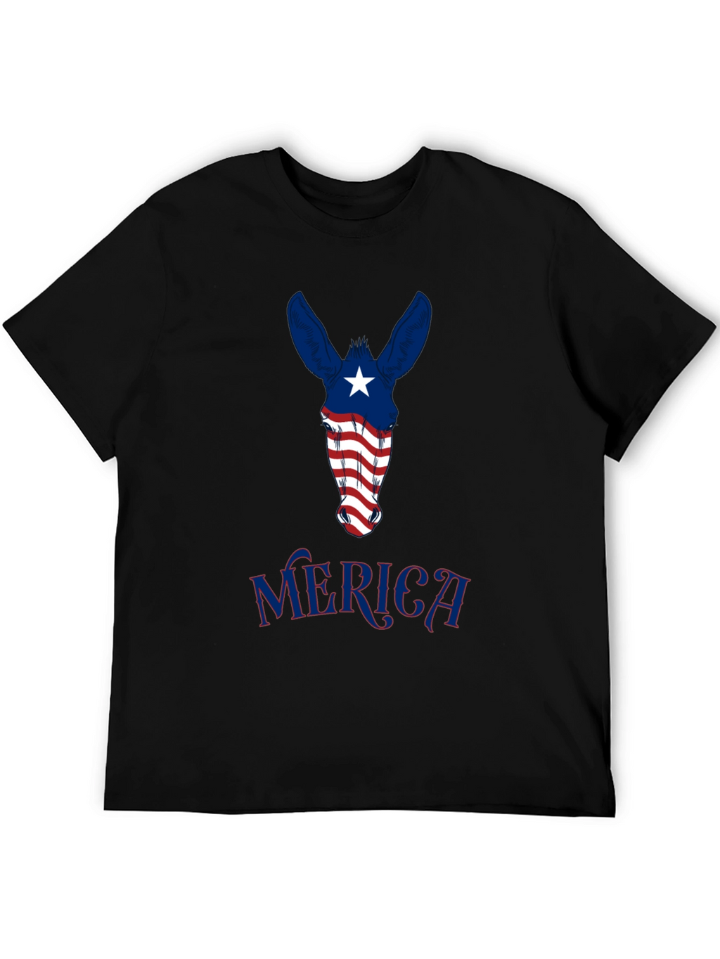 Patriotic Donkey Merica T-Shirt