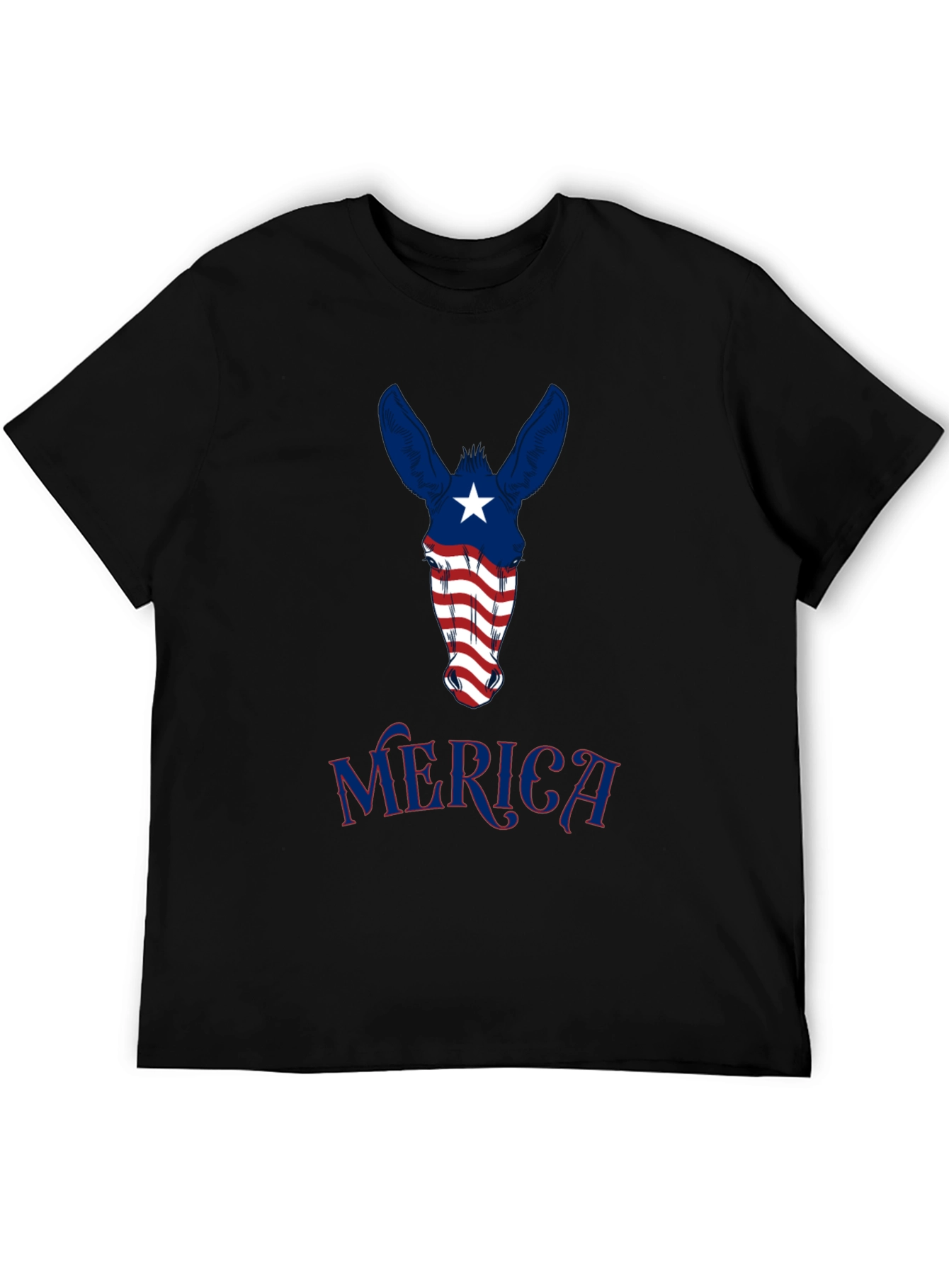 Patriotic Donkey Merica T-Shirt