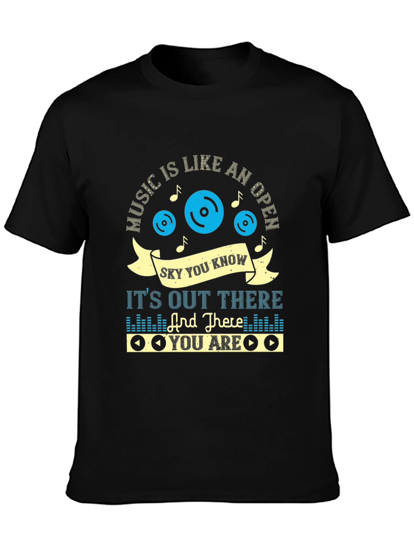 Music is Like an Open Sky T-Shirt