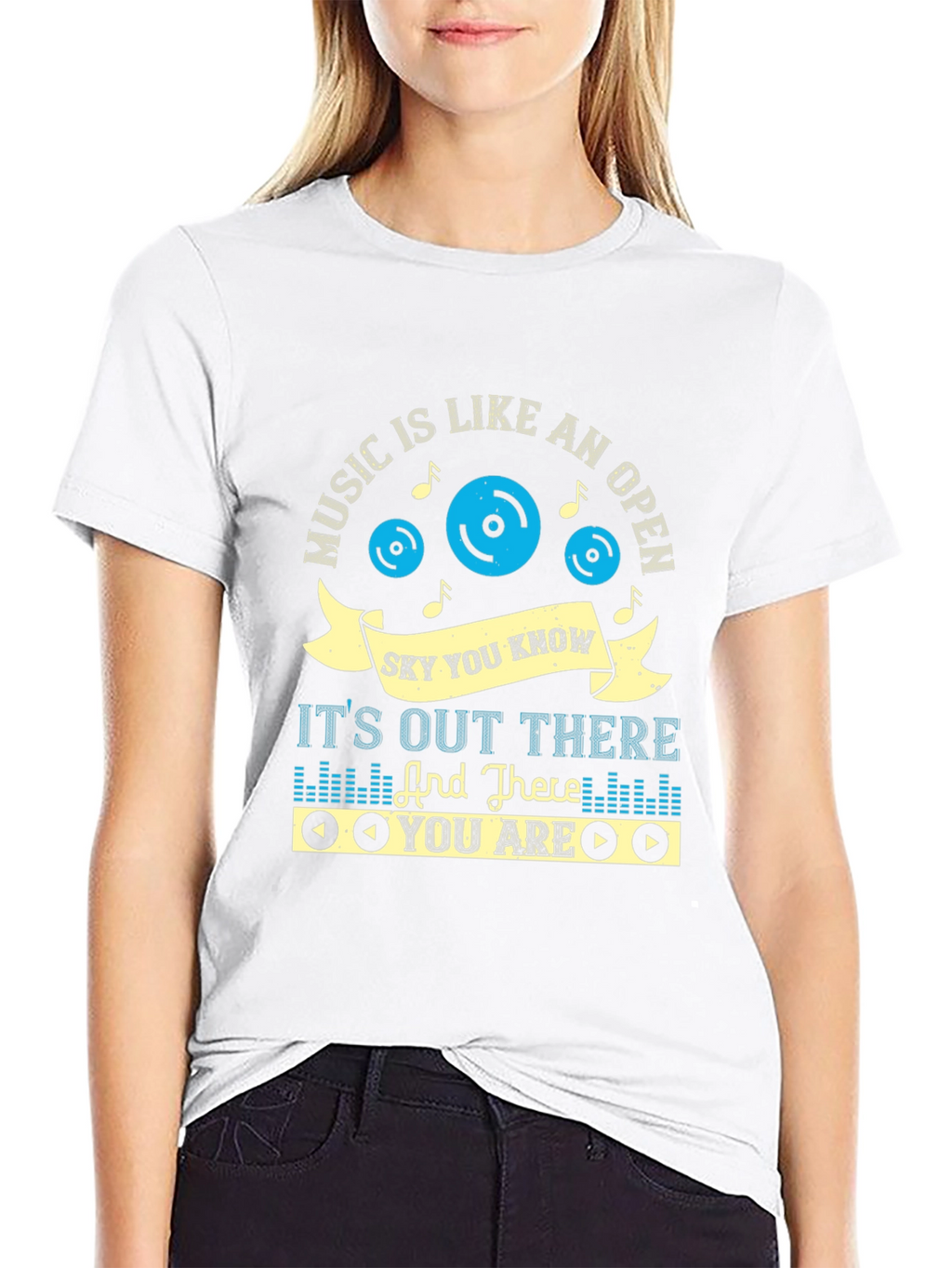 Music is Like an Open Sky T-Shirt