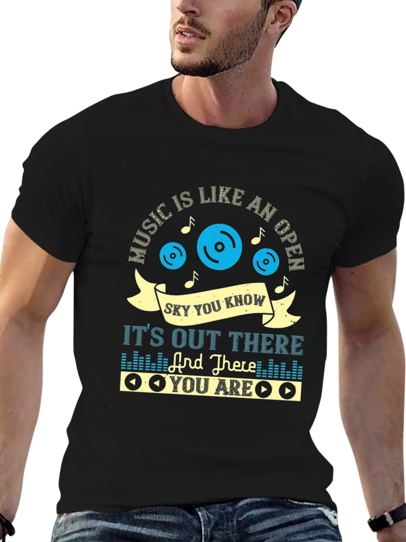 Music is Like an Open Sky T-Shirt