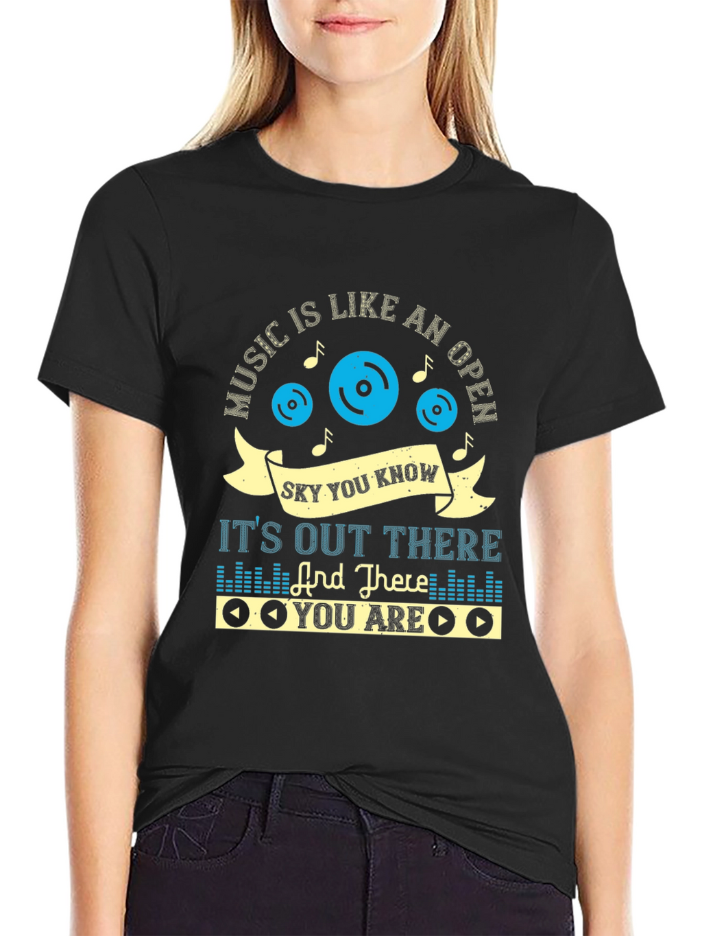 Music is Like an Open Sky T-Shirt