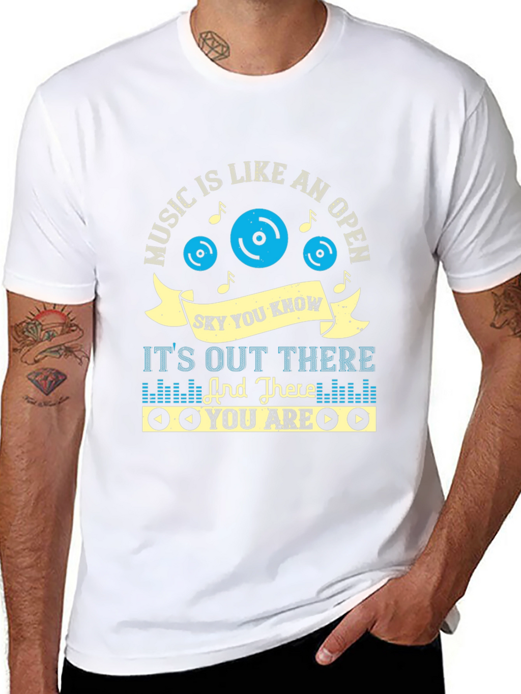 Music is Like an Open Sky T-Shirt