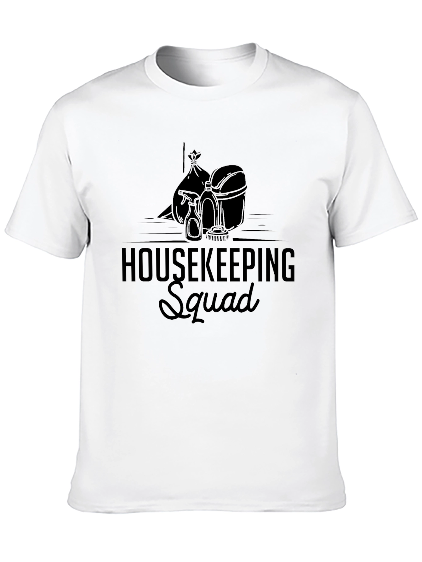 Housekeeping Squad T-Shirt Cleaning Crew Gift