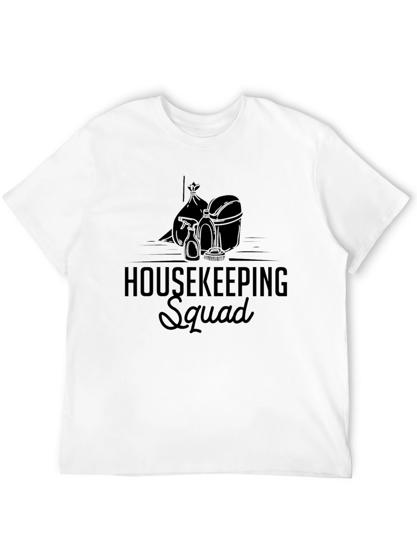 Housekeeping Squad T-Shirt Cleaning Crew Gift