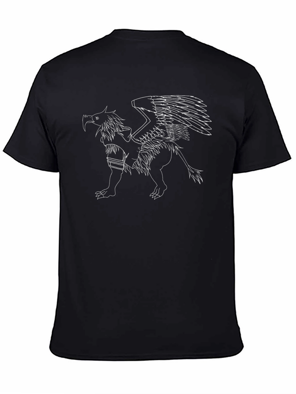 Griffin Graphic T-Shirt - Bold Black Tee