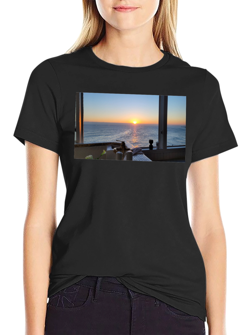 Ocean View Sunset T-Shirt