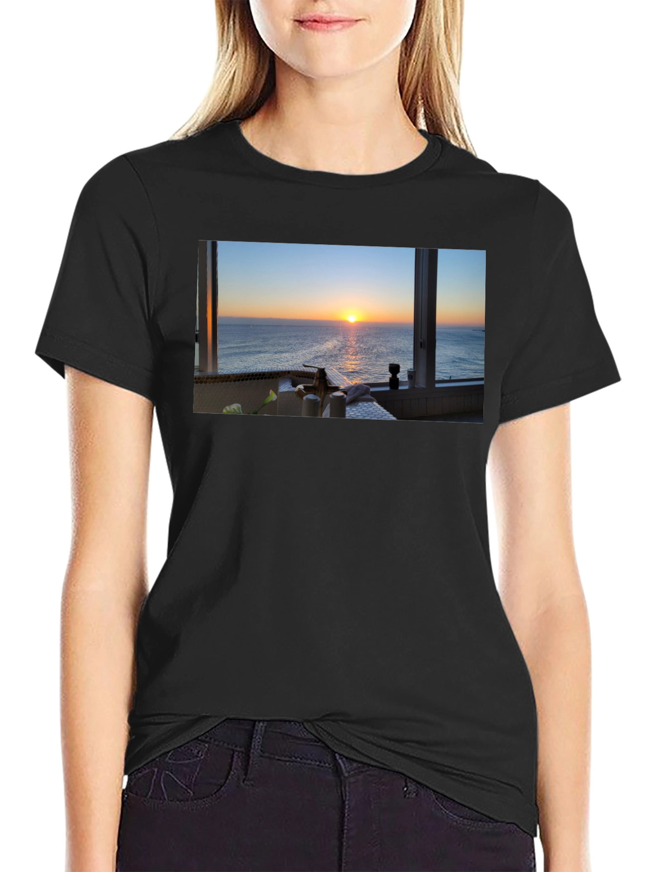 Ocean View Sunset T-Shirt