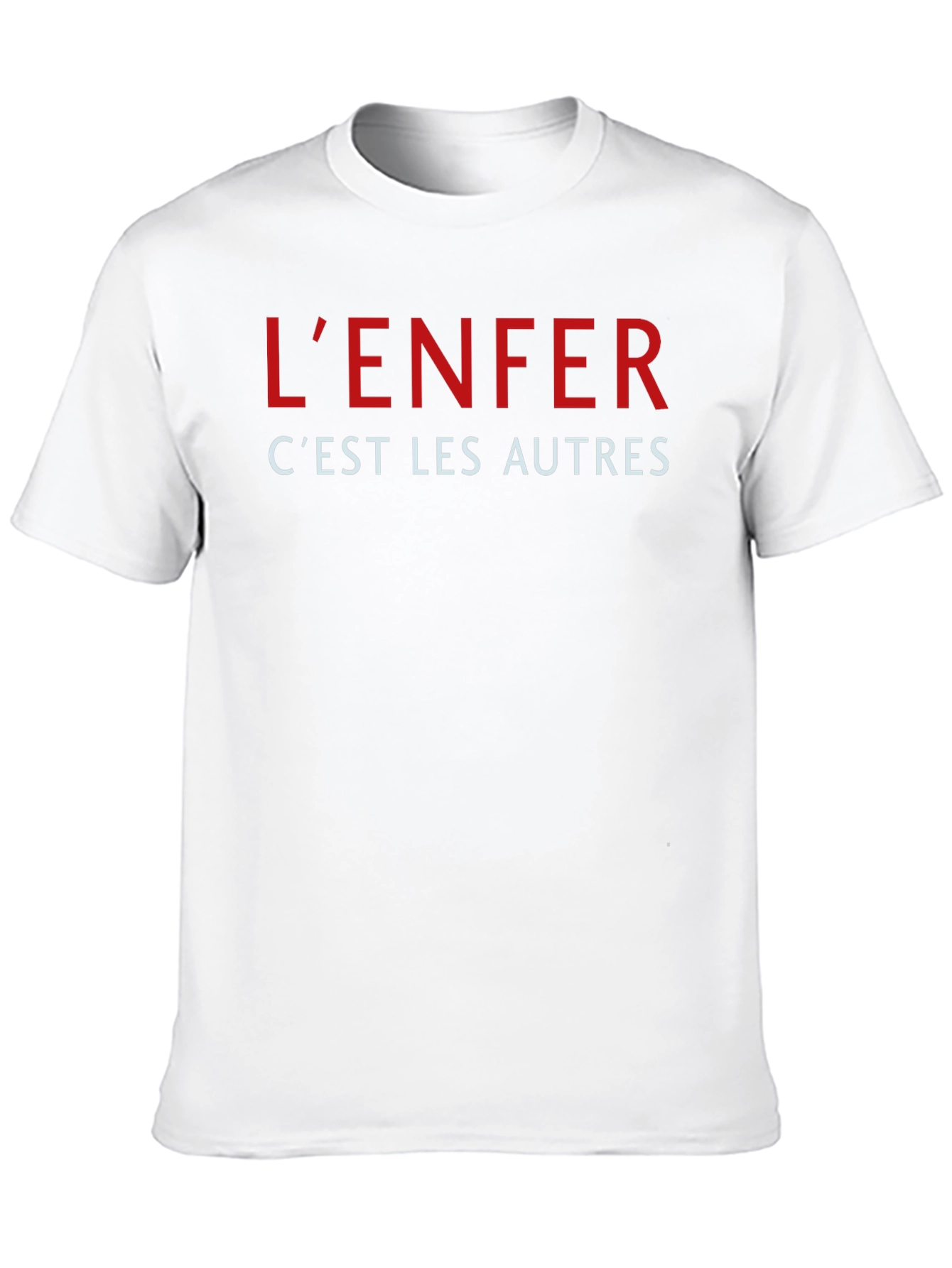 Lenfer Cest Les Autres Graphic Tee
