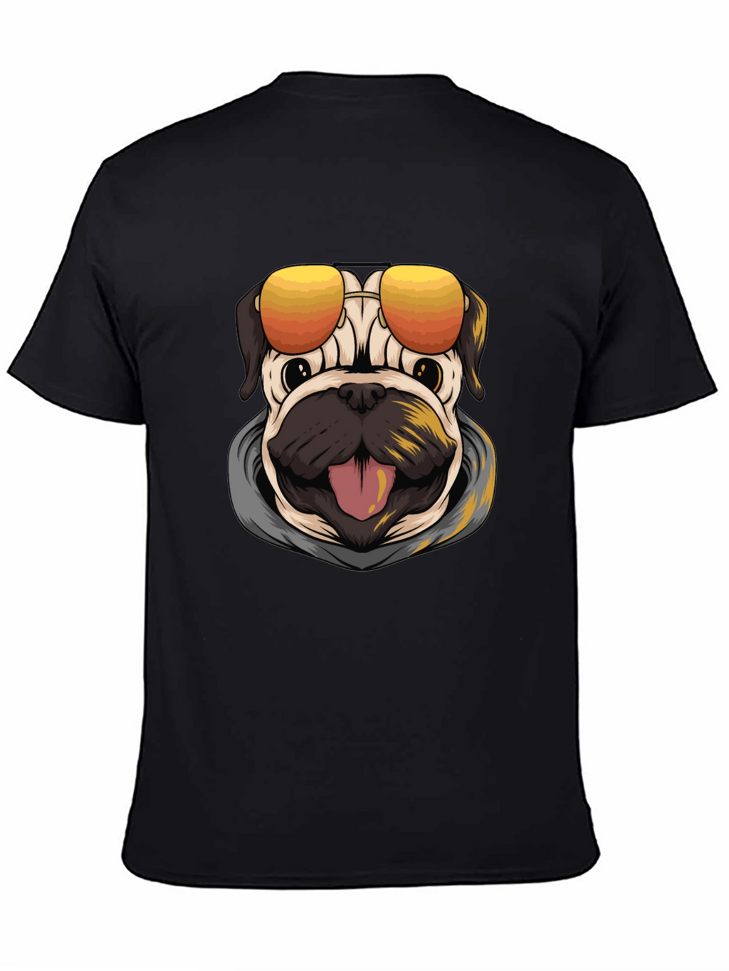 Cool Pug Graphic T-Shirt