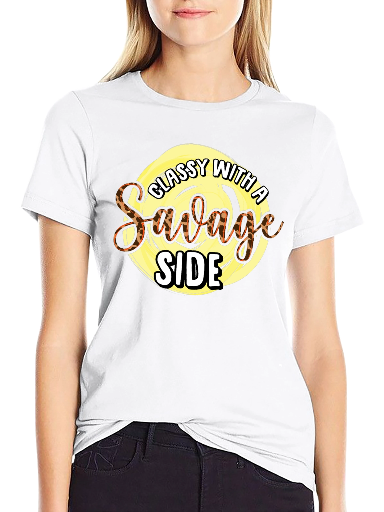 Classy with a Savage Side Graphic Tee