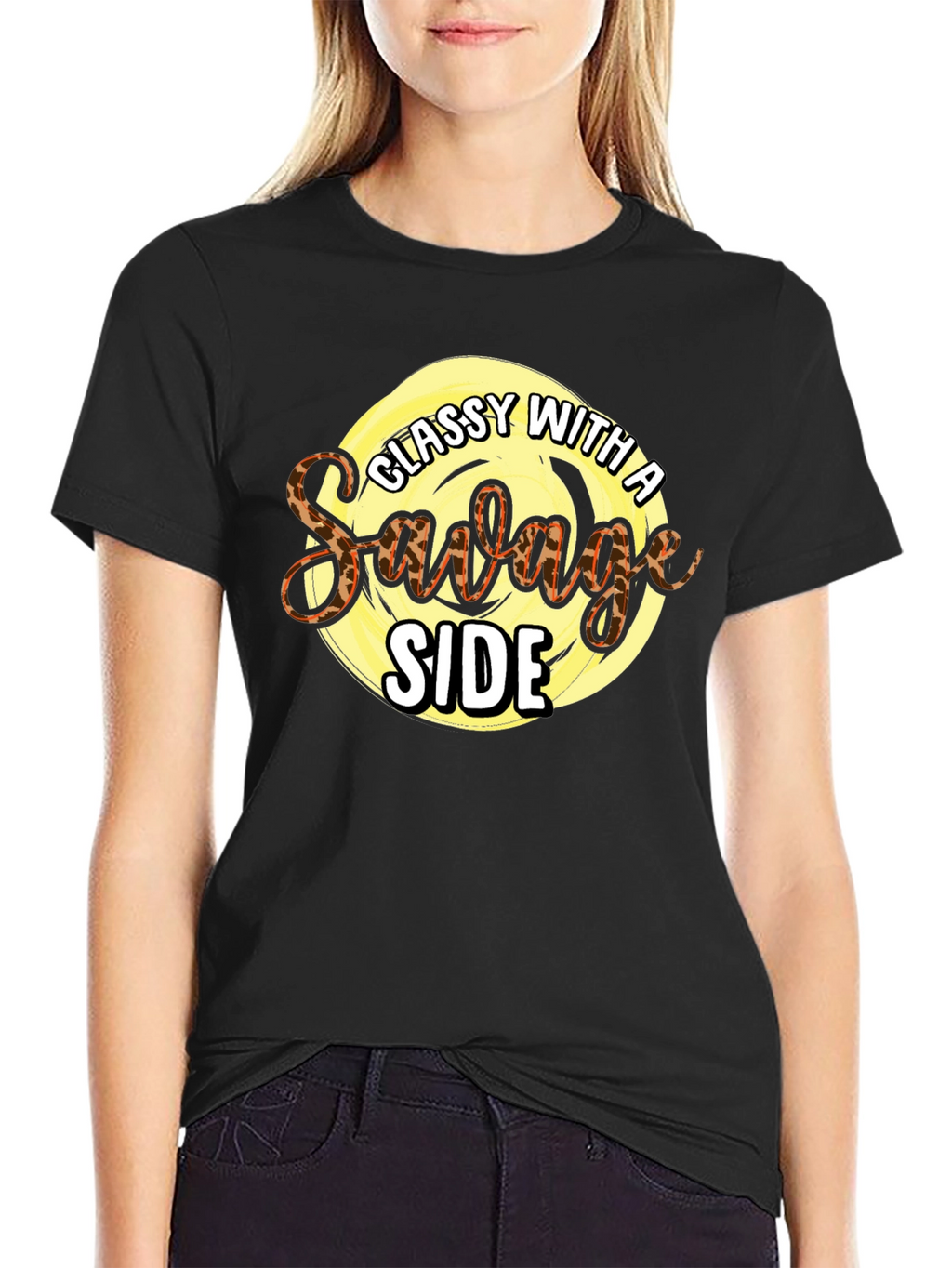 Classy with a Savage Side Graphic Tee