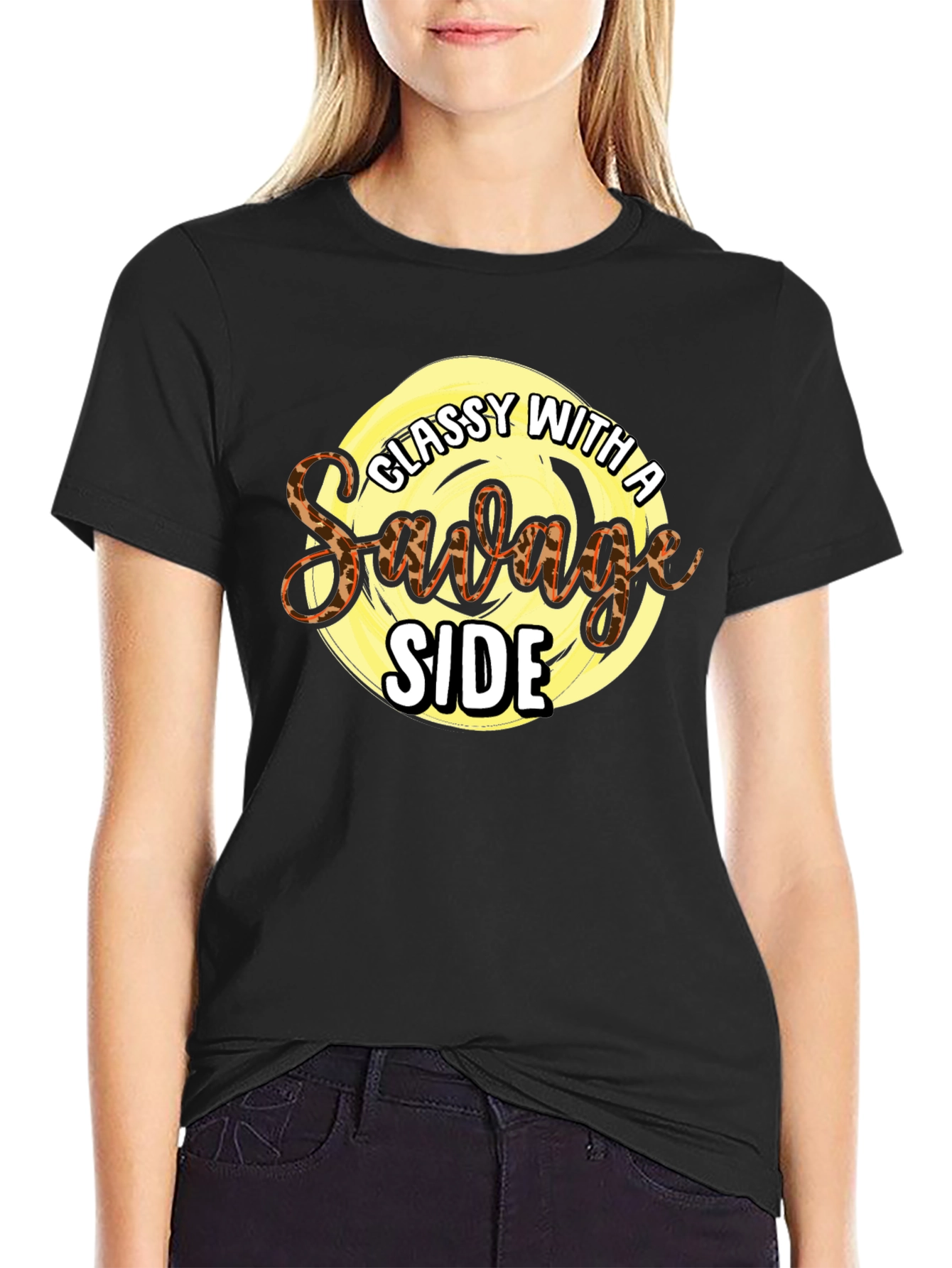 Classy with a Savage Side Graphic Tee