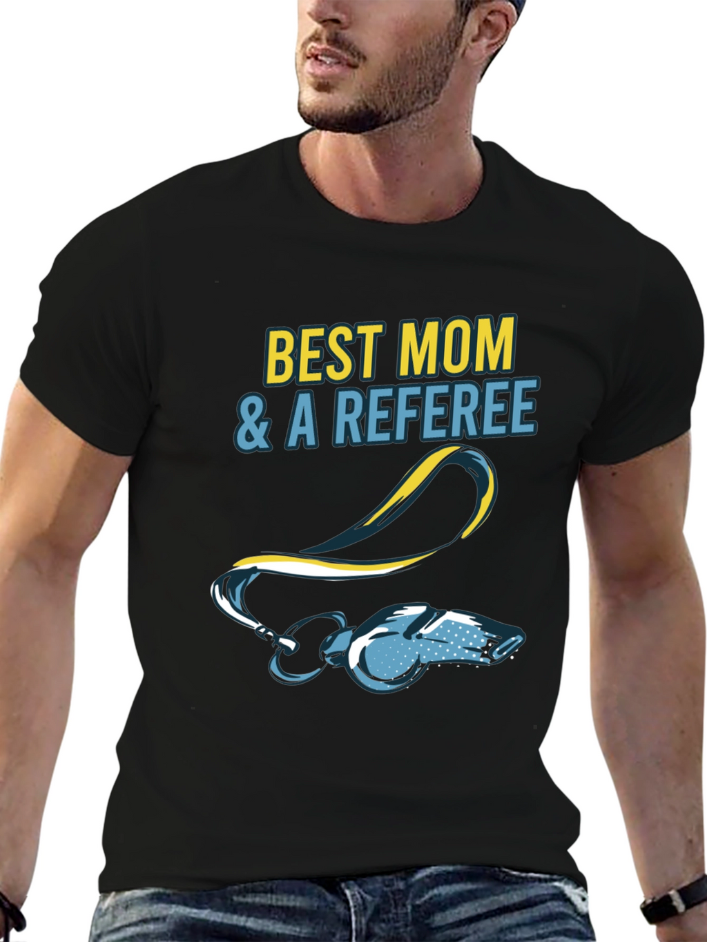 Best Mom & a Referee T-Shirt