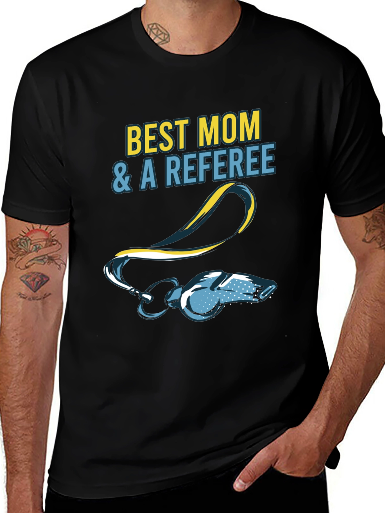 Best Mom & a Referee T-Shirt