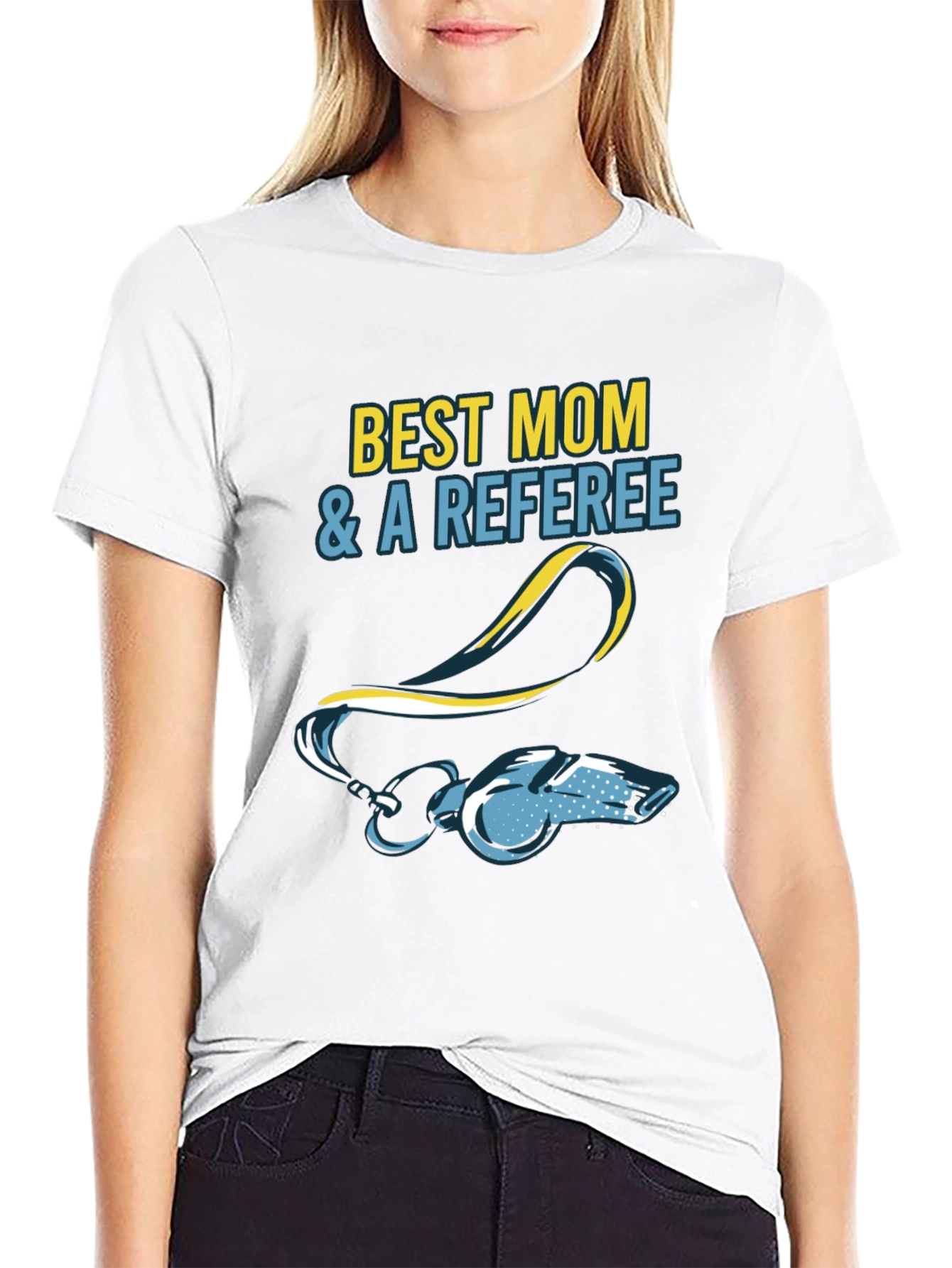 Best Mom & a Referee T-Shirt