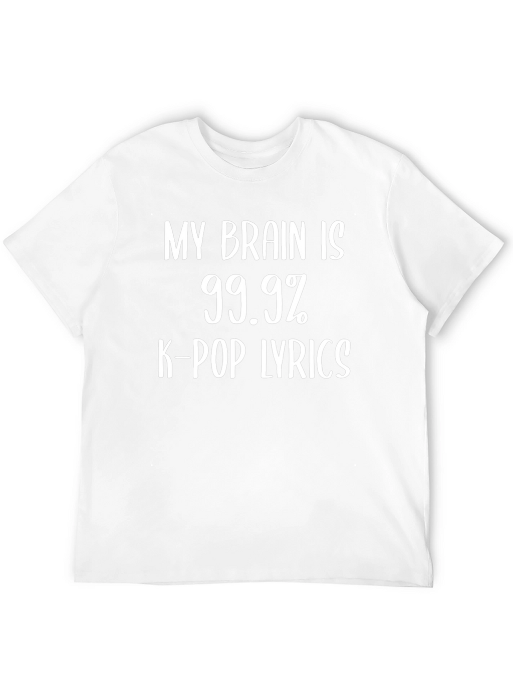 K-Pop Lyrics Funny Black T-Shirt