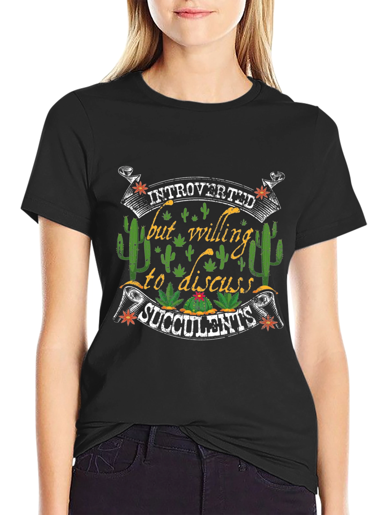 Introverted Succulent Lover T-Shirt