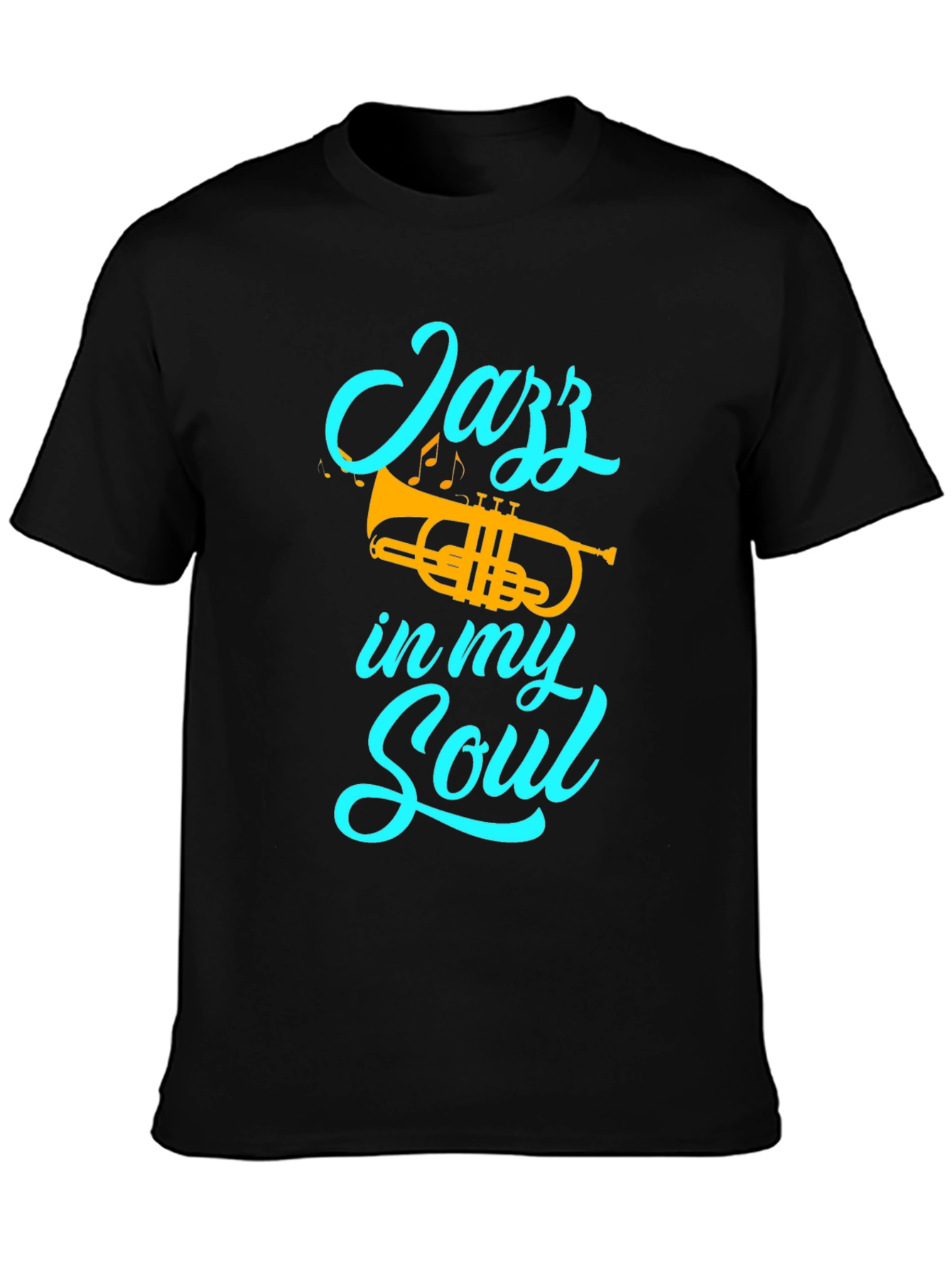 Jazz in my Soul T-Shirt - Trumpet Graphic Tee