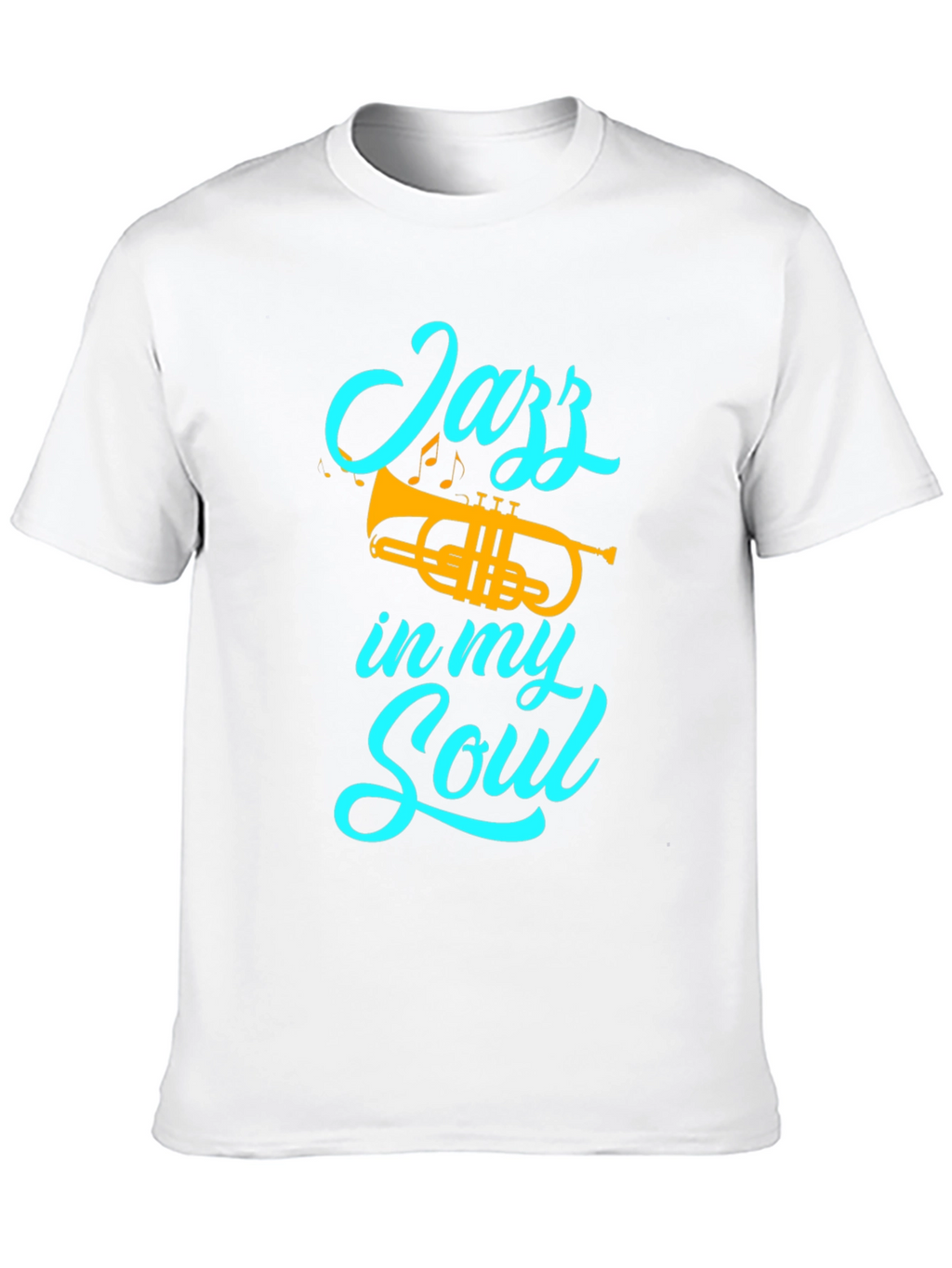 Jazz in my Soul T-Shirt - Trumpet Graphic Tee