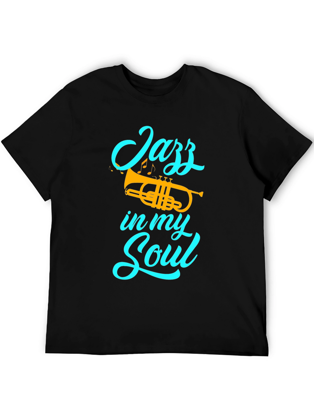 Jazz in my Soul T-Shirt - Trumpet Graphic Tee